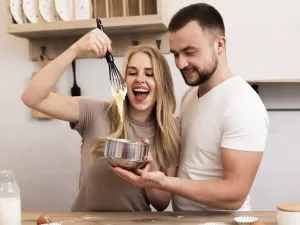 Romantikus páros élményfőzés