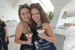 Csapatépítő tréning angolul, főzés a külföldi kollégákkal